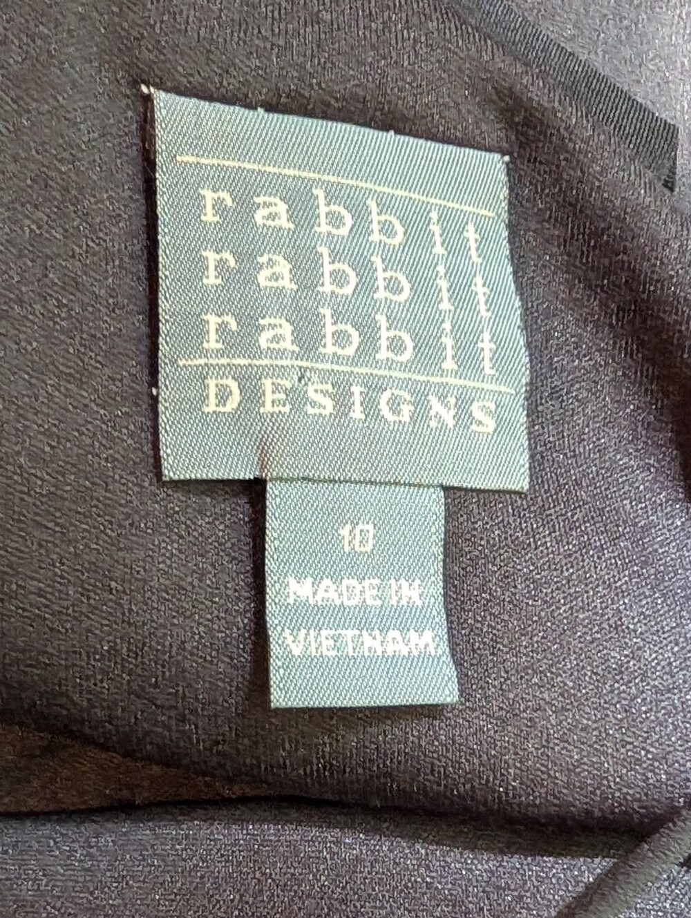 Rabbit Rabbit Rabbit Black One-Shoulder Cocktail Dress - Picture 4 of 4